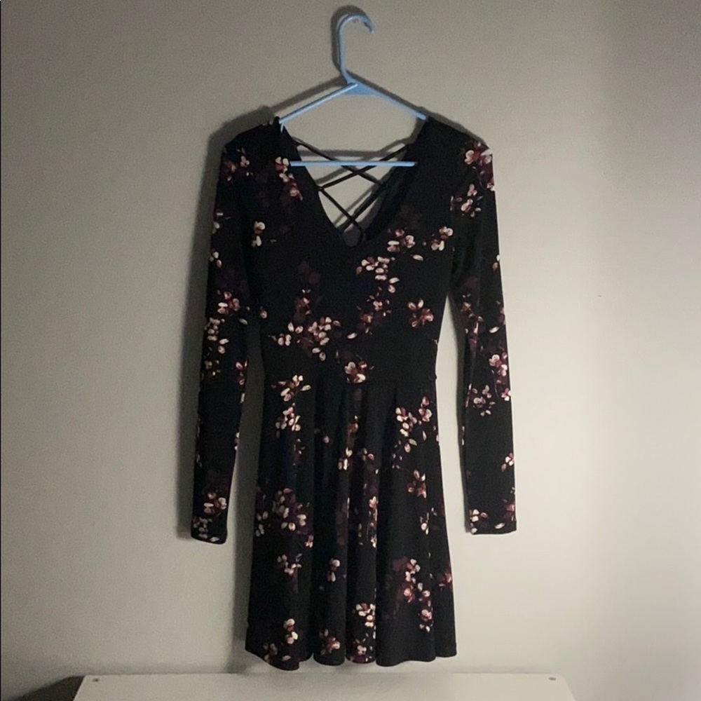Aeropostale black skater dress size small